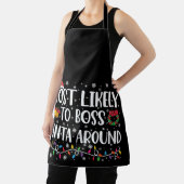 Tablier Les Plus Susceptibles De Boss Père Noël Autour De  (Insitu)