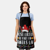 Tablier Les Plus Susceptibles De Commencer Sur Père Noël L (Porté)