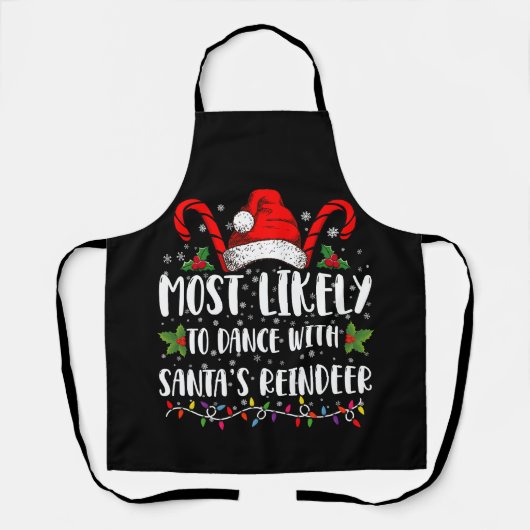 Tablier Les plus susceptibles de danser avec la famille de (Recto)