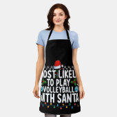 Tablier Les Plus Susceptibles De Jouer Au Volley-Ball Avec (Porté)