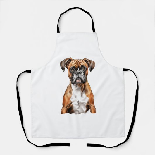 Tablier Les potes de boxer les mignons dessins pour chien  (Recto)