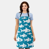 Tablier Les requins nageurs (Porté)