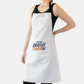 Tablier "Les Rêves Commencent Le Voyage." (Insitu)