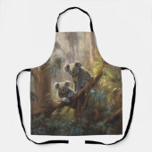 Tablier Les rêves de la forêt de Koala (Recto)