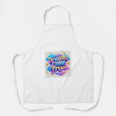 Tablier Les rêves deviennent réalité (Recto)