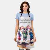 Tablier Les rimes des enfants (Porté)