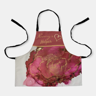 Tablier Les roses sont Red Apron