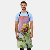 Tablier Les secrets de tournesol au coucher du soleil (Porté)