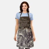 Tablier Les Sept Péchés Mortels - Envy Apron (Porté)