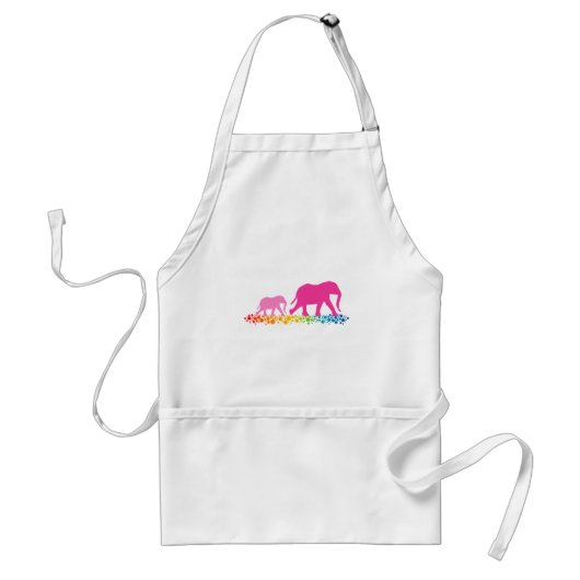 Tablier Les soeurs de la marche des éléphants (Devant)