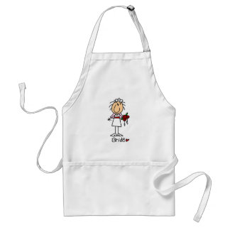 Tablier Les T-shirts et les cadeaux de jeune mariée