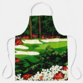 Tablier Les Verts, terrain de golf Apron (Recto)