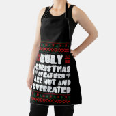 Tablier Les vilains pulls de Noël sont tendance et suresti (Insitu)