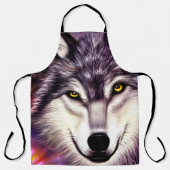 Tablier Les yeux du loup (Recto)