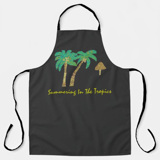 Tablier L'Ésumer Dans Les Tropiques (Recto)