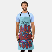 Tablier Let Them Cook Personalized Kitchen (Porté)