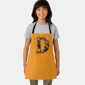 Tablier Letter D Thanksgiving style gift  (Insitu)