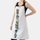 Tablier LETTRE GRANDE PORTE VERTICALE DU Wisconsin (Insitu)