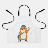 Tablier Lettre hamster Postman (Recto)