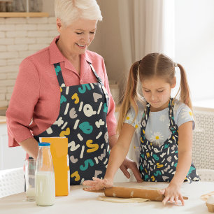 Tablier Lettres amusantes