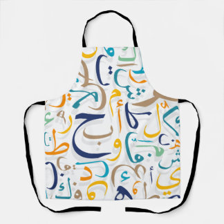 Tablier Lettres arabes