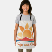 Tablier Lève-toi et brille ! (Insitu)