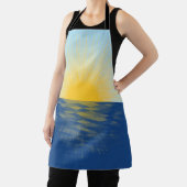 Tablier Lever de soleil sur l'océan Nouveaux débuts (Insitu)