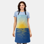 Tablier Lever de soleil sur l'océan Nouveaux débuts (Porté)