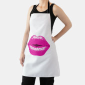 Tablier Lèvres de baiser rose (Insitu)