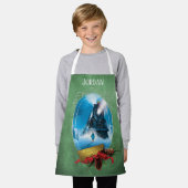 Tablier L'Express polaire | Arrivée du train encadré de va (Porté)