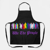 Tablier LGBT We The People Design (Recto)