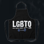 Tablier LGBTQ Legs Glutes Biceps Triceps Quads Gym Lover<br><div class="desc">LGBTQ Legs Glutes Biceps Triceps Quads Gym Lover</div>