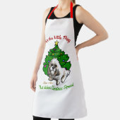 Tablier Lhasa Apso Cadeaux de Noël (Insitu)