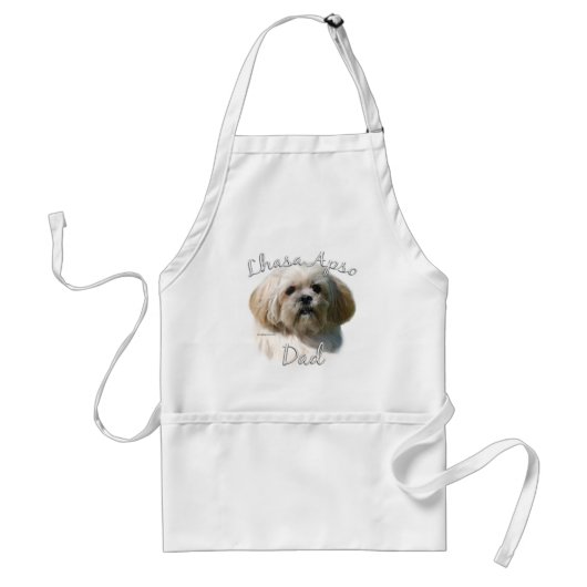 Tablier Lhasa Apso Papa 2 (Devant)