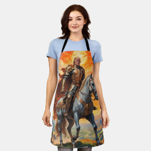 Tablier L'héroïque guerrier Trump en or