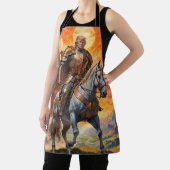 Tablier L'héroïque guerrier Trump en or (Insitu)