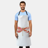 Tablier libellule de fleurs avec sakura de bijoux (Porté)