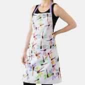 Tablier libellules colorées (Insitu)