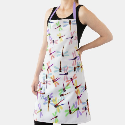 Tablier libellules colorées (Insitu)