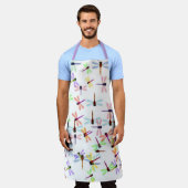 Tablier libellules colorées (Porté)