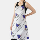 Tablier Libérez votre statisticien interne Humour de courb (Insitu)