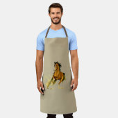 Tablier Liberté - Cheval Coureur (Porté)