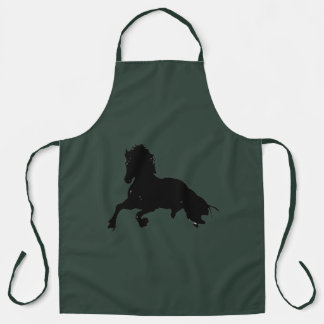 Tablier Liberté - Pop Art Horse Celtic Grayish Green