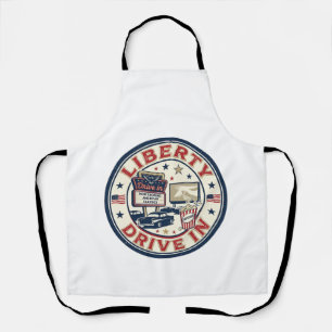 Tablier Liberty Drive In Patriotique Patriotique Drive In