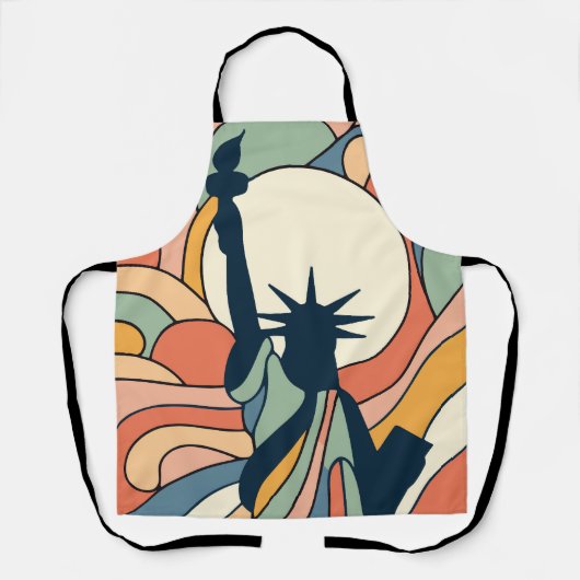 Tablier Liberty New York (Recto)