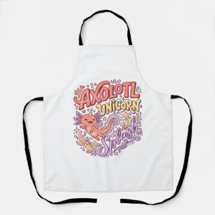 Tablier Licorne Axolotl Licorne Splash Fantaisiste Bac Bla