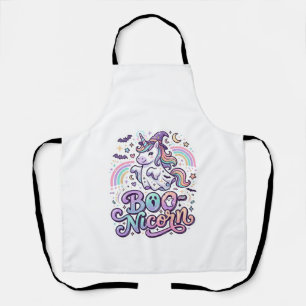 Tablier Licorne Boo-licorne Vecteur Premium Conception Vec
