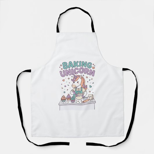 Tablier Licorne Cuisson Licorne Produit Tendance Graphique (Recto)