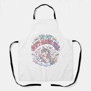 Tablier Licorne Dans Mon Produit De Style Rétro De L'ère D