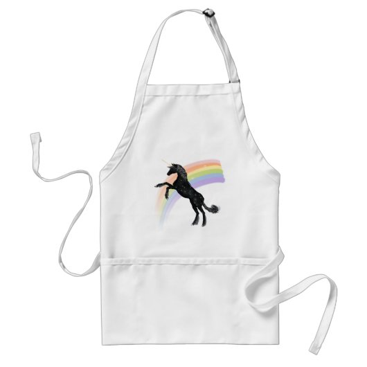 Tablier Licorne d'arc-en-ciel (Devant)